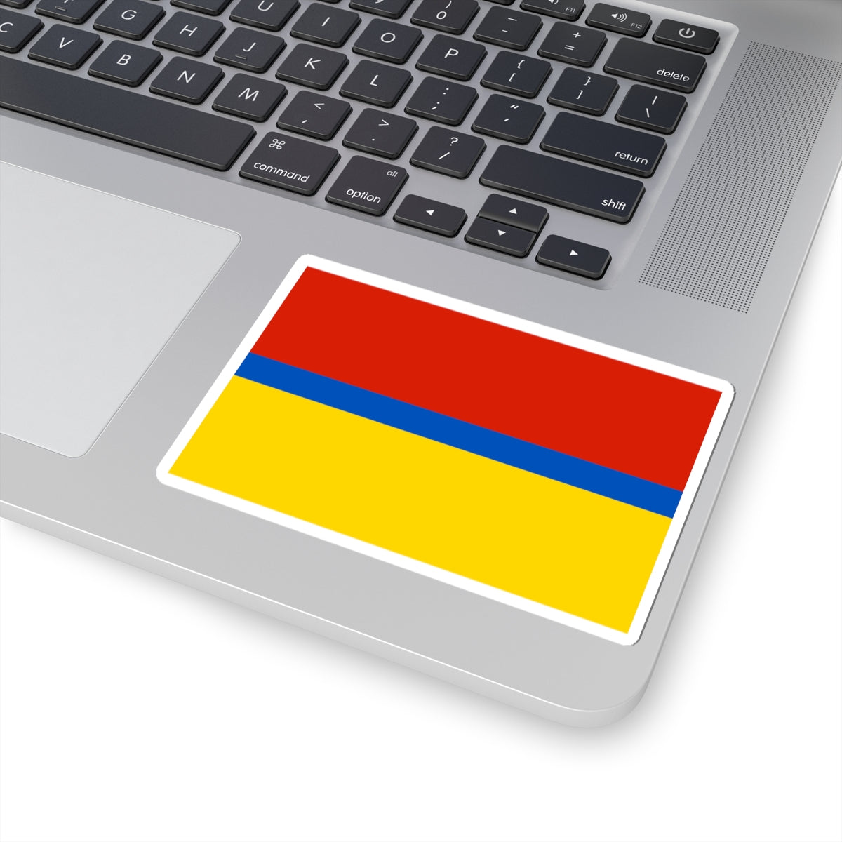 Flag of Staropoltavsky rayon Volgograd oblast (Russia) STICKER Vinyl Kiss-Cut Decal