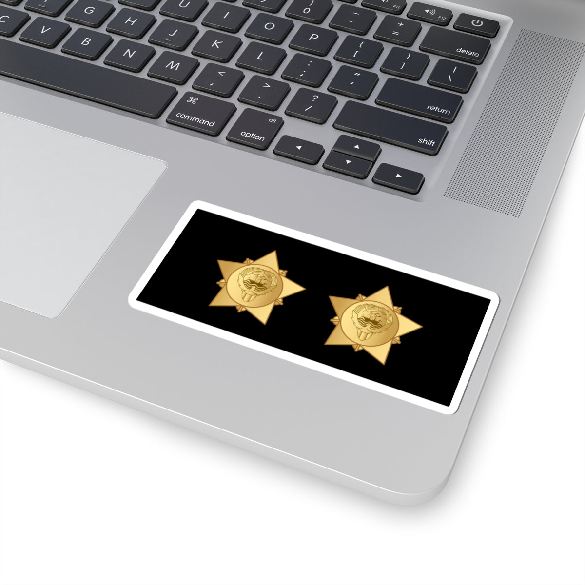 06. KNF CWO (Kuwait) (Military Rank) STICKER Vinyl Kiss-Cut Decal