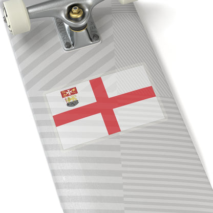 Flag of the Diocese of Gibraltar in Europe (Belgium) STICKER Vinyl Kiss-Cut Decal