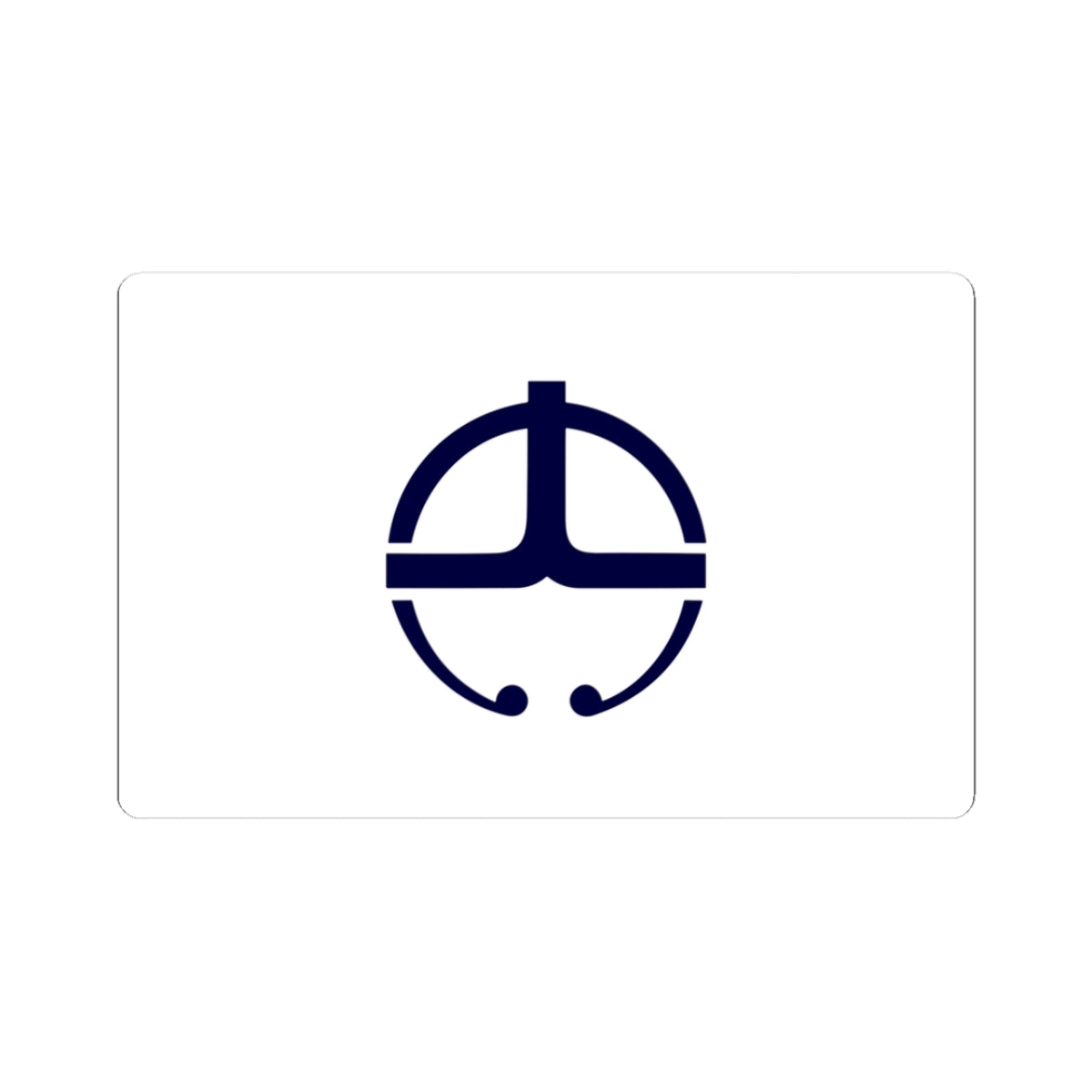 Flag of Oyodo Nara (Japan) STICKER Vinyl Kiss-Cut Decal