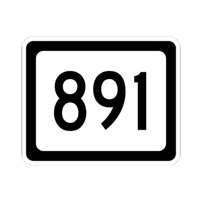 WV-891 (Virginia) (Road Sign) STICKER Vinyl Kiss-Cut Decal