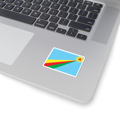 Flag of Yekitiya Star (Syria) STICKER Vinyl Kiss-Cut Decal