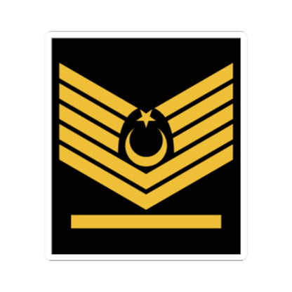 Başçavuş rütbe (Turkey) (Military Rank) STICKER Vinyl Kiss-Cut Decal