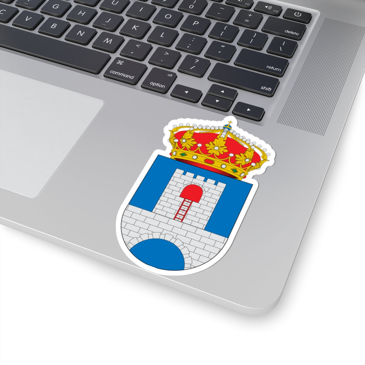 Escudo de Calmarza (Spain) (Coat of Arms) STICKER Vinyl Kiss-Cut Decal