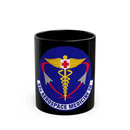 82d Aerospace Medicine Squadron (U.S. Air Force) Black Coffee Mug-11oz-The Sticker Space