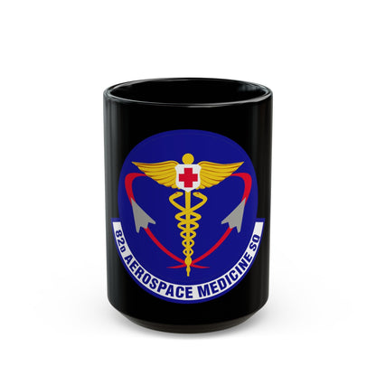 82d Aerospace Medicine Squadron (U.S. Air Force) Black Coffee Mug-15oz-The Sticker Space