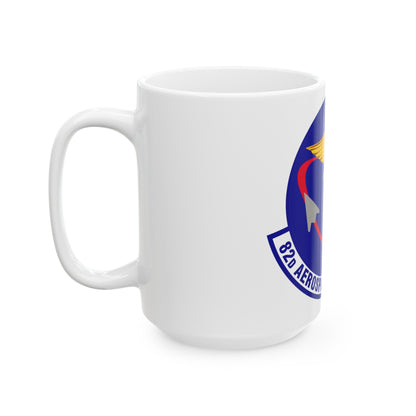 82d Aerospace Medicine Squadron (U.S. Air Force) White Coffee Mug-The Sticker Space