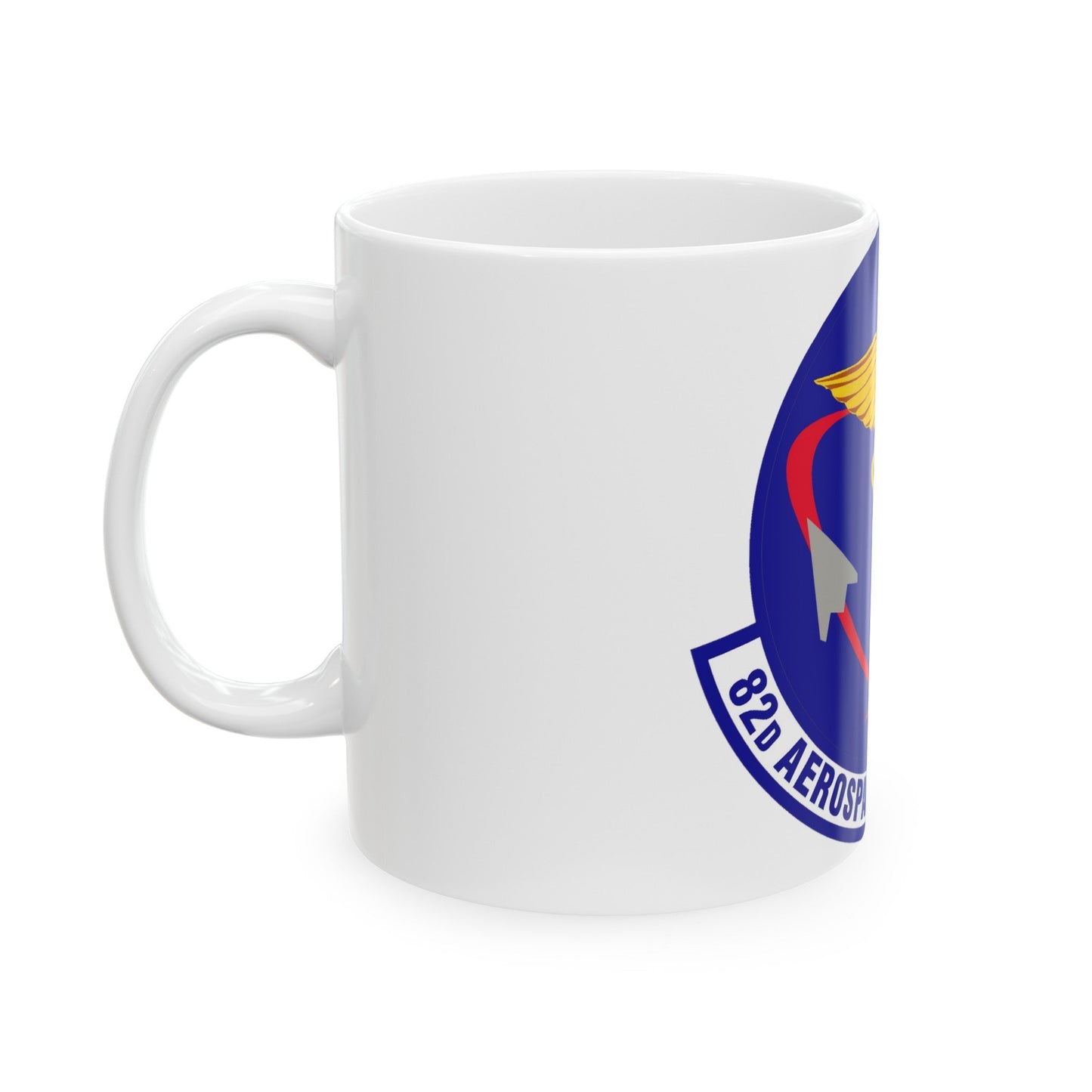 82d Aerospace Medicine Squadron (U.S. Air Force) White Coffee Mug-The Sticker Space