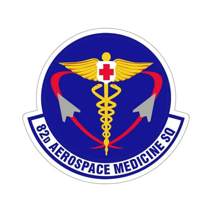 82d Aerospace Medicine Squadron (U.S. Air Force) STICKER Vinyl Die-Cut Decal - The Sticker Space