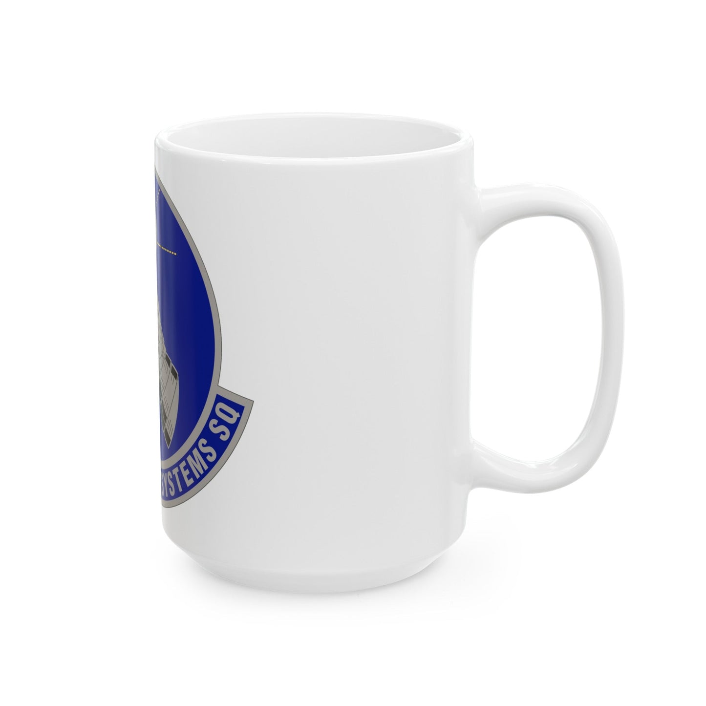 82d Computer Systems Squadron (U.S. Air Force) White Coffee Mug-The Sticker Space