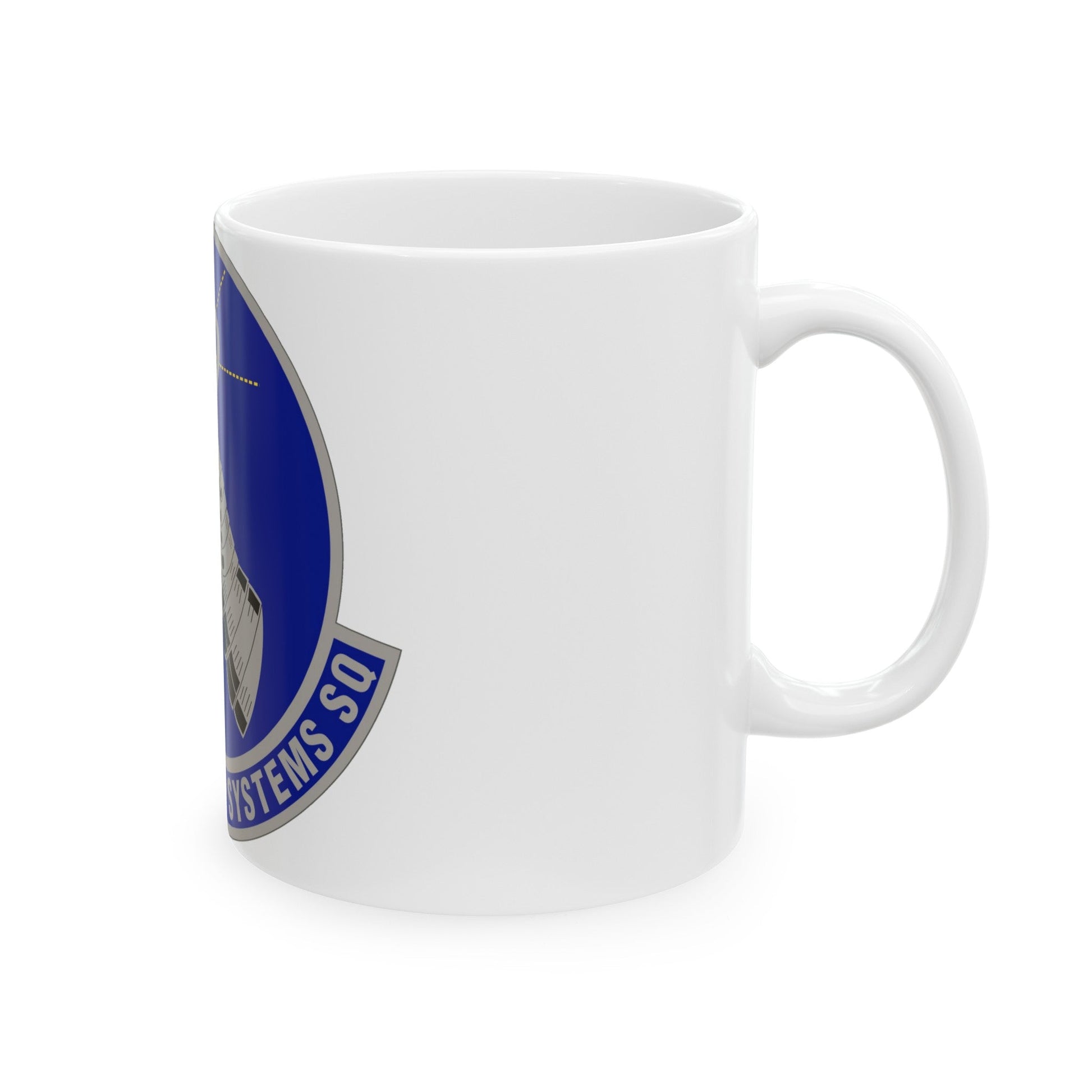 82d Computer Systems Squadron (U.S. Air Force) White Coffee Mug-The Sticker Space