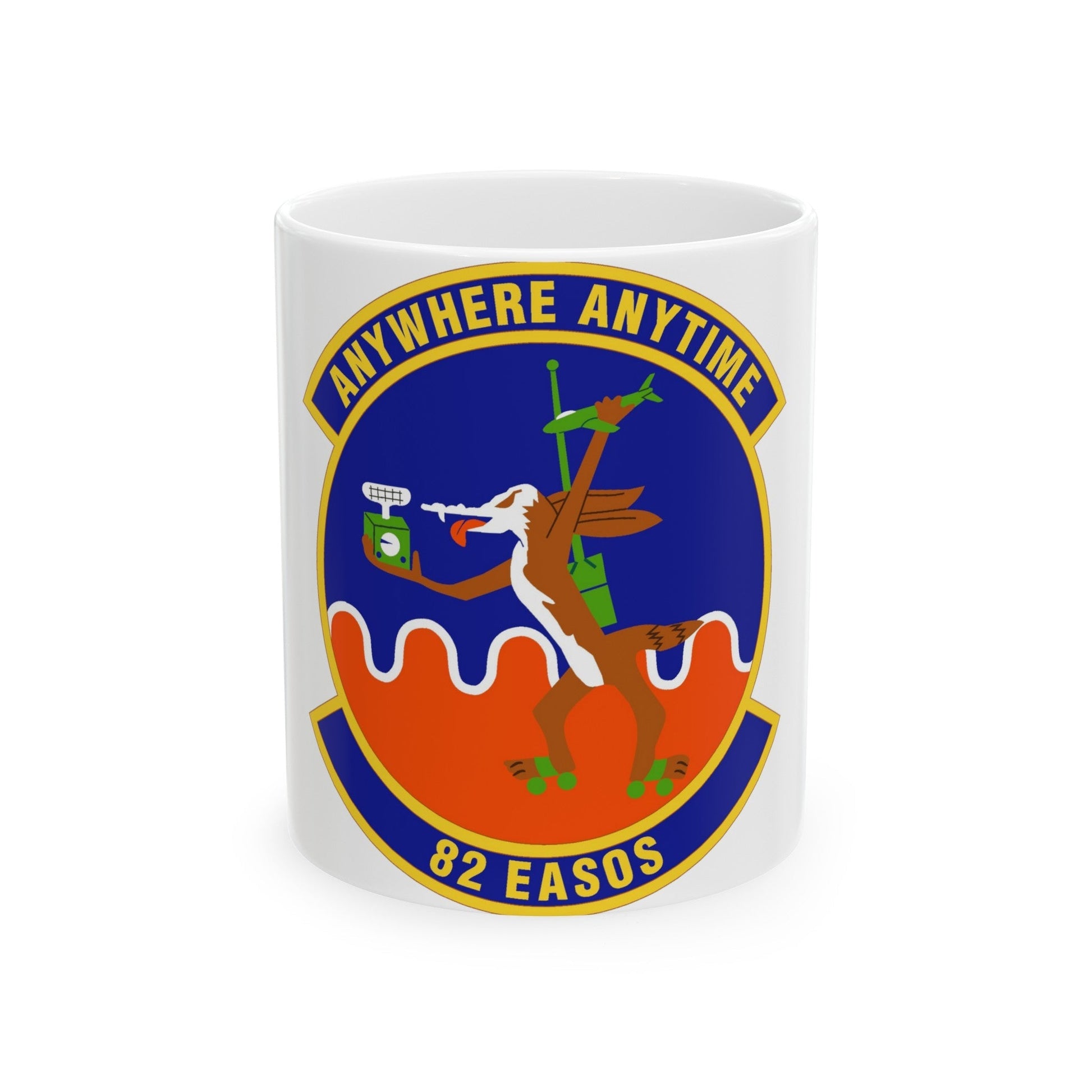 82d Expeditionary Air Support Operations Squadron (U.S. Air Force) White Coffee Mug-11oz-The Sticker Space