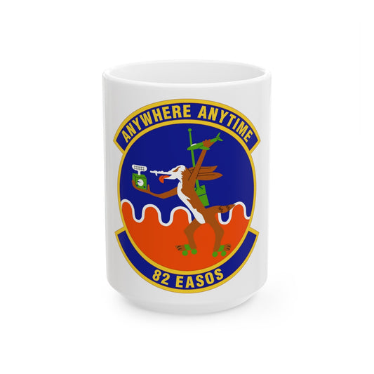 82d Expeditionary Air Support Operations Squadron (U.S. Air Force) White Coffee Mug-15oz-The Sticker Space