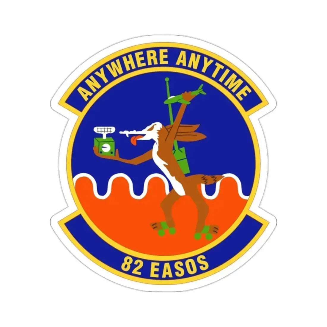 82d Expeditionary Air Support Operations Squadron (U.S. Air Force) STICKER Vinyl Die-Cut Decal 2 Inch - The Sticker Space