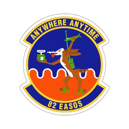 82d Expeditionary Air Support Operations Squadron (U.S. Air Force) STICKER Vinyl Kiss-Cut Decal 6 Inch White - The Sticker Space