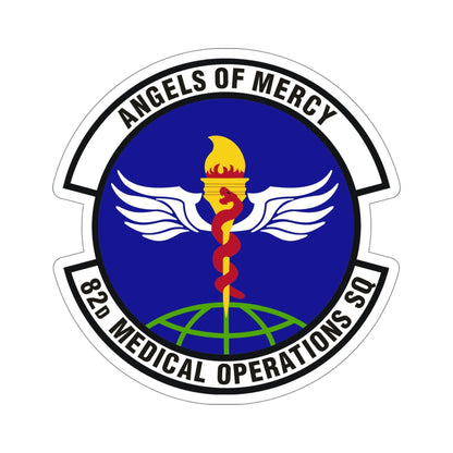 82d Medical Operations Squadron (U.S. Air Force) STICKER Vinyl Die-Cut Decal-5 Inch-The Sticker Space