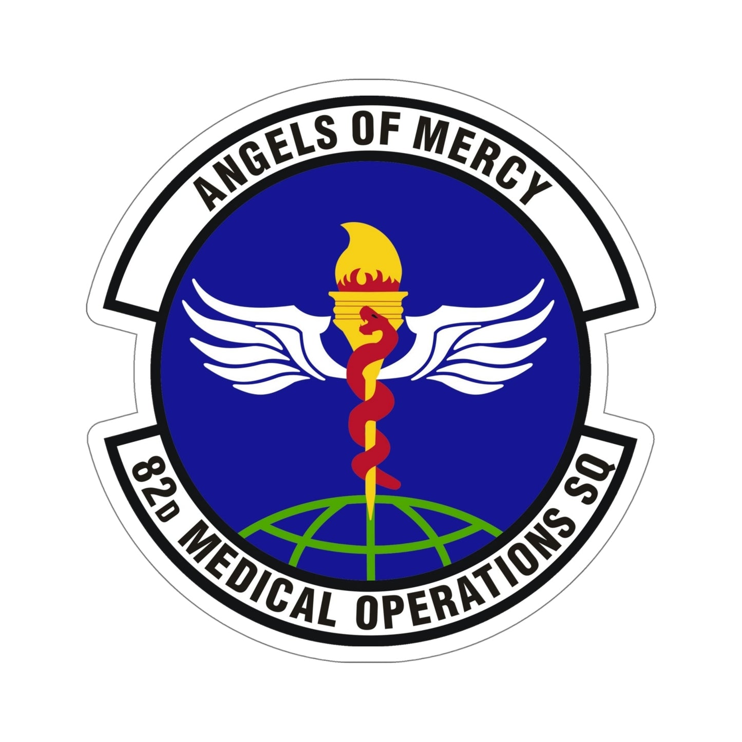 82d Medical Operations Squadron (U.S. Air Force) STICKER Vinyl Die-Cut Decal-6 Inch-The Sticker Space