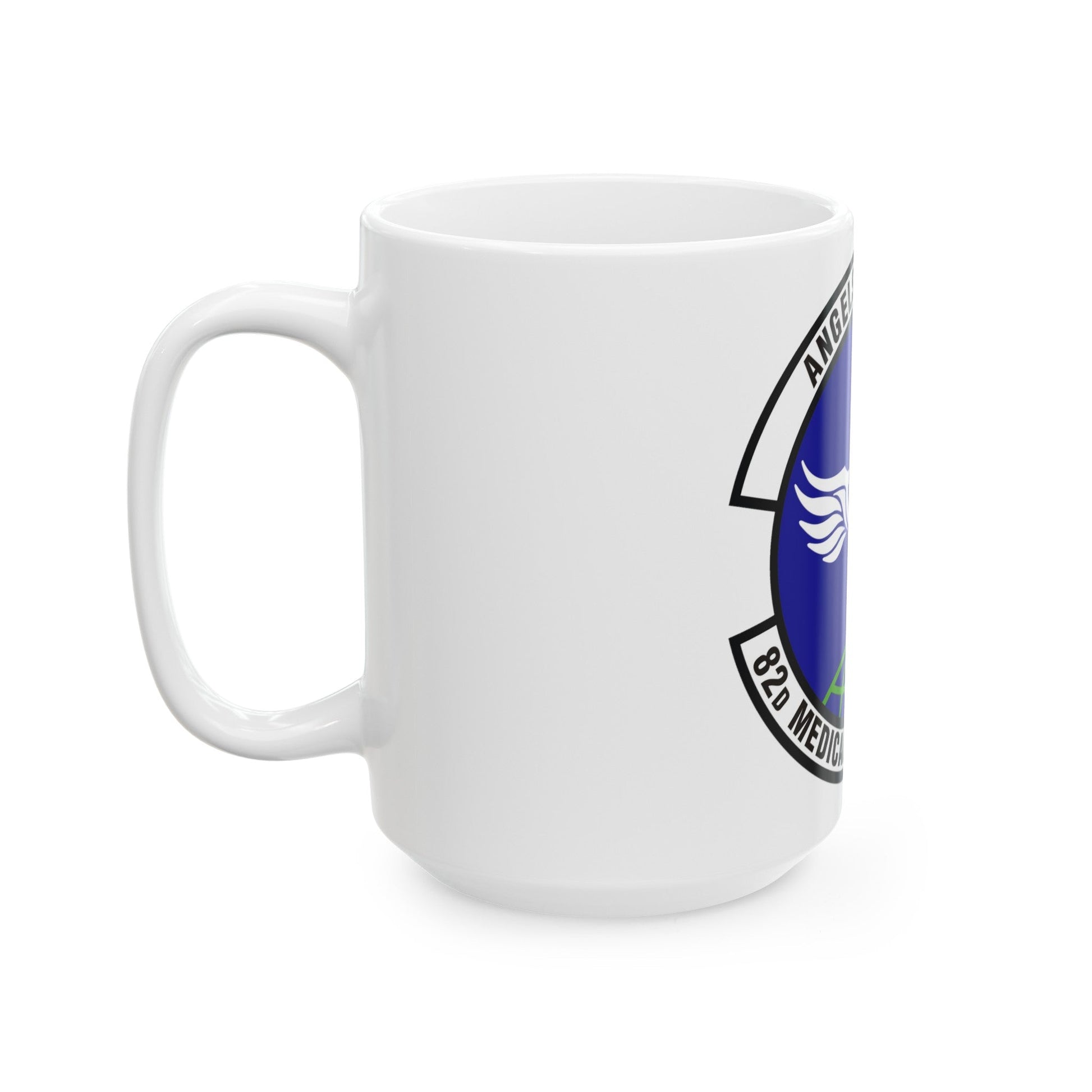 82d Medical Operations Squadron (U.S. Air Force) White Coffee Mug-The Sticker Space