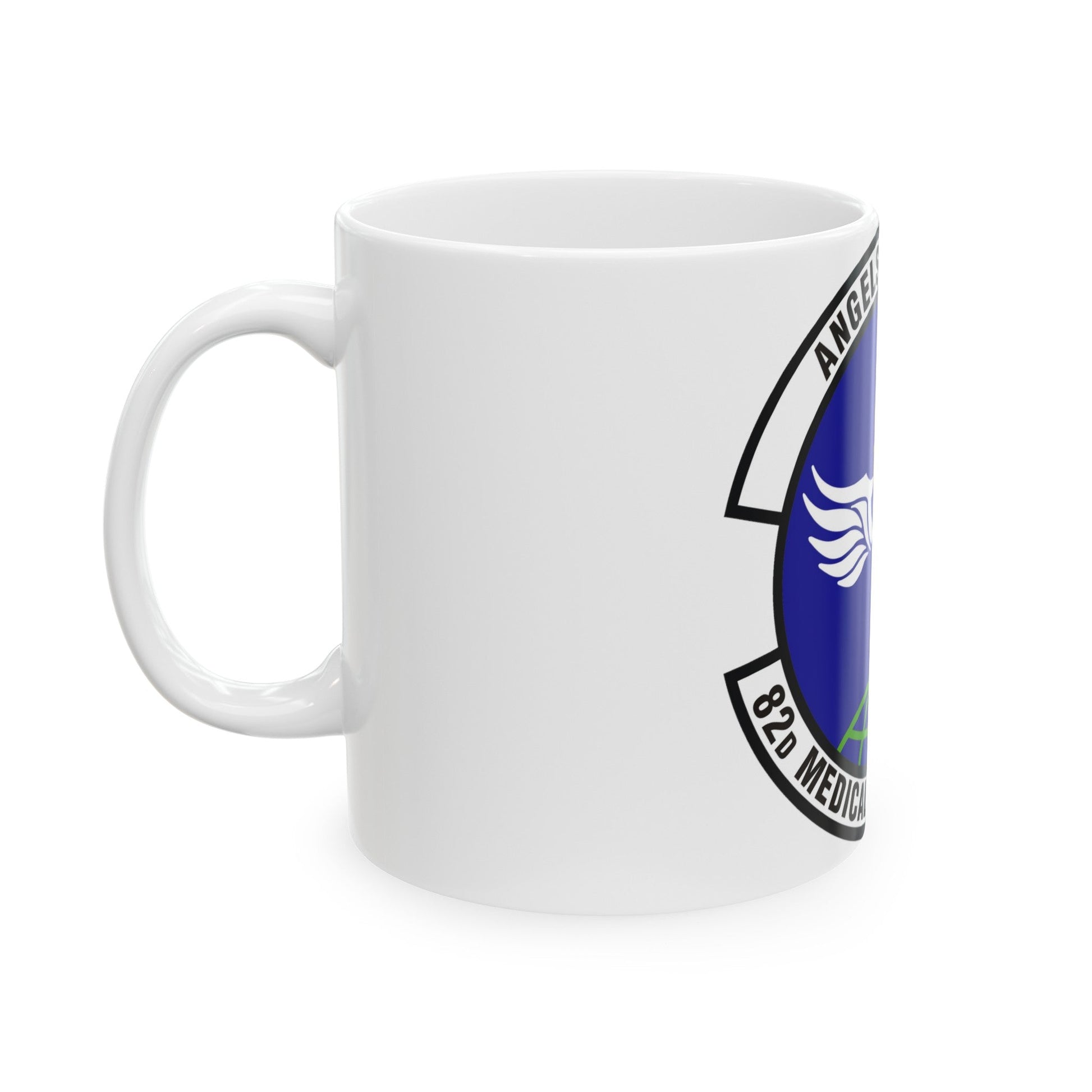 82d Medical Operations Squadron (U.S. Air Force) White Coffee Mug-The Sticker Space