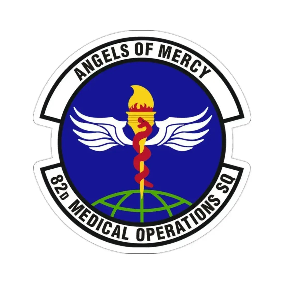 82d Medical Operations Squadron (U.S. Air Force) STICKER Vinyl Die-Cut Decal 2 Inch - The Sticker Space