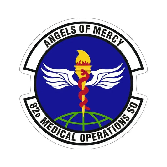 82d Medical Operations Squadron (U.S. Air Force) STICKER Vinyl Die-Cut Decal 6 Inch - The Sticker Space