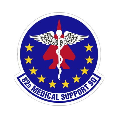 82d Medical Support Squadron (U.S. Air Force) STICKER Vinyl Die-Cut Decal-2 Inch-The Sticker Space