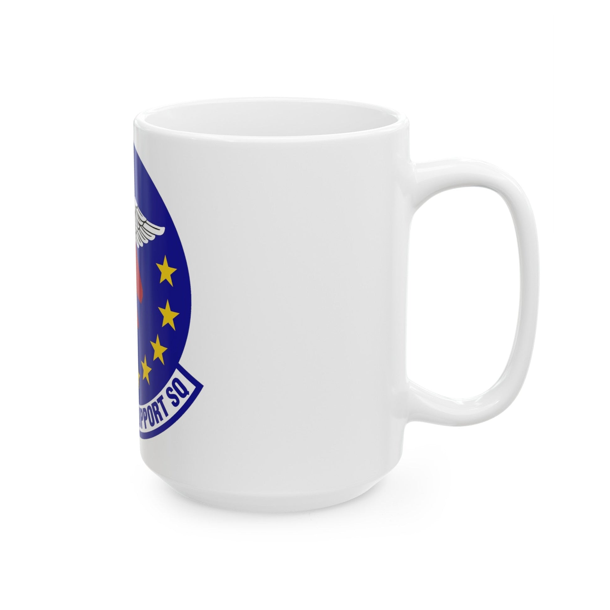 82d Medical Support Squadron (U.S. Air Force) White Coffee Mug-The Sticker Space