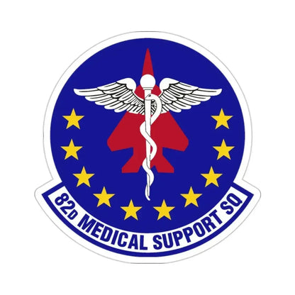 82d Medical Support Squadron (U.S. Air Force) STICKER Vinyl Die-Cut Decal 2 Inch - The Sticker Space