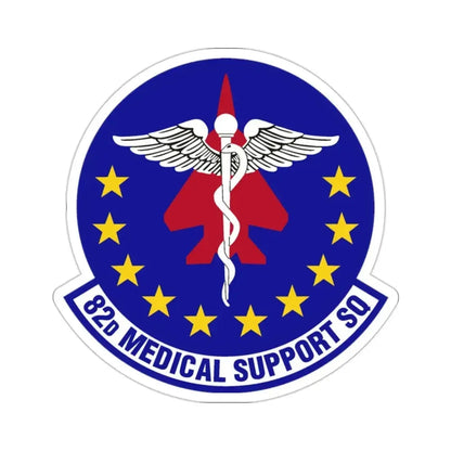 82d Medical Support Squadron (U.S. Air Force) STICKER Vinyl Die-Cut Decal 2 Inch - The Sticker Space