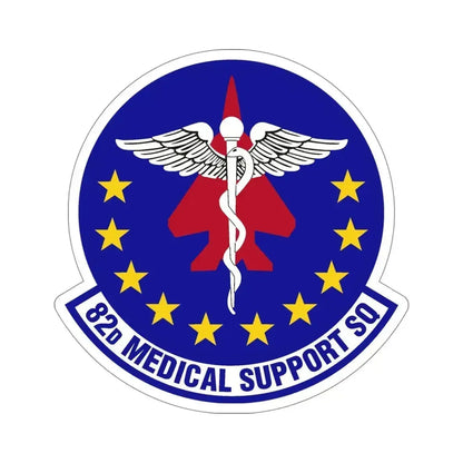 82d Medical Support Squadron (U.S. Air Force) STICKER Vinyl Die-Cut Decal 5 Inch - The Sticker Space