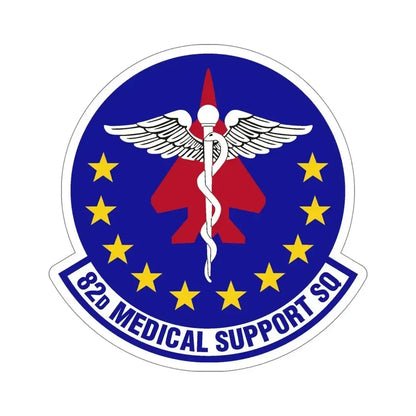 82d Medical Support Squadron (U.S. Air Force) STICKER Vinyl Die-Cut Decal 6 Inch - The Sticker Space