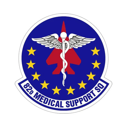 82d Medical Support Squadron (U.S. Air Force) STICKER Vinyl Die-Cut Decal - The Sticker Space