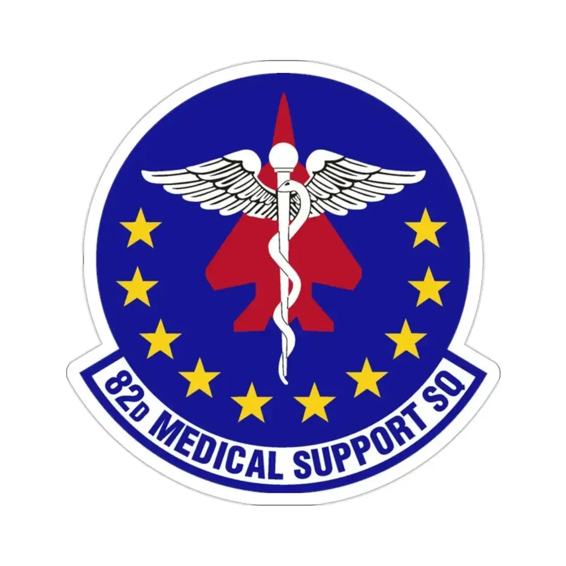 82d Medical Support Squadron (U.S. Air Force) STICKER Vinyl Die-Cut Decal - The Sticker Space
