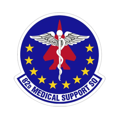 82d Medical Support Squadron (U.S. Air Force) STICKER Vinyl Die-Cut Decal - The Sticker Space