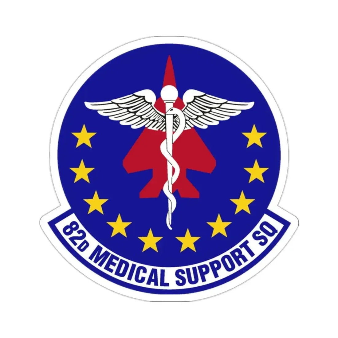 82d Medical Support Squadron (U.S. Air Force) STICKER Vinyl Die-Cut Decal - The Sticker Space