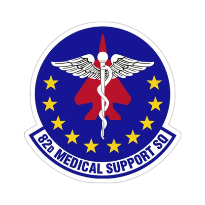 82d Medical Support Squadron (U.S. Air Force) STICKER Vinyl Die-Cut Decal - The Sticker Space