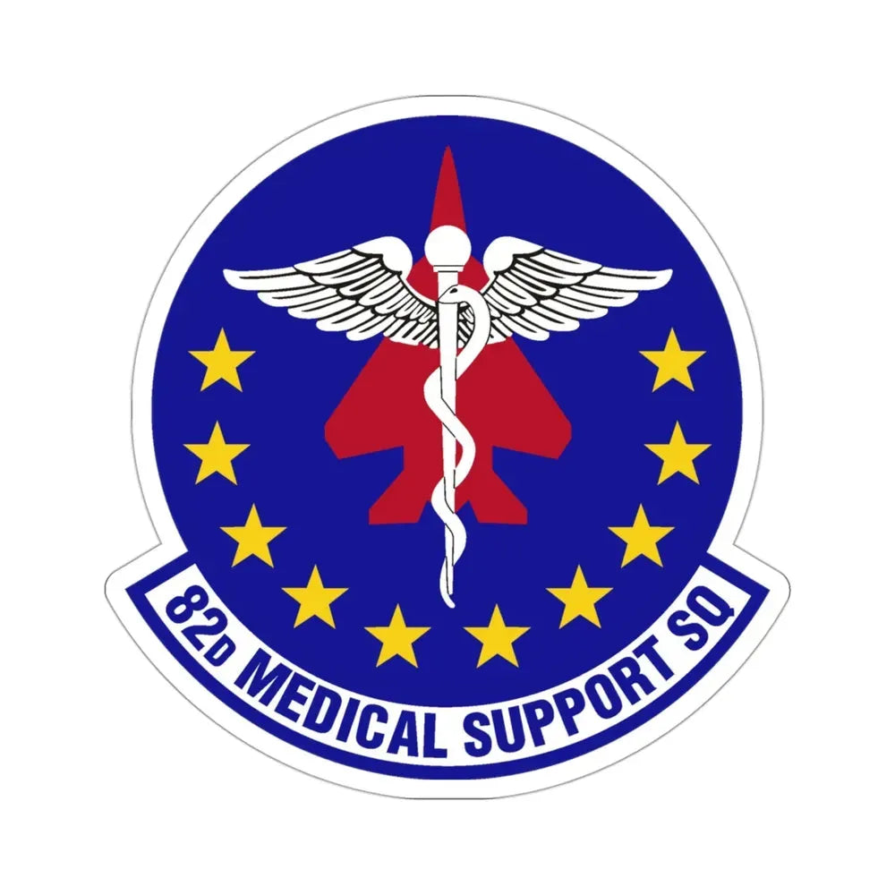 82d Medical Support Squadron (U.S. Air Force) STICKER Vinyl Die-Cut Decal - The Sticker Space