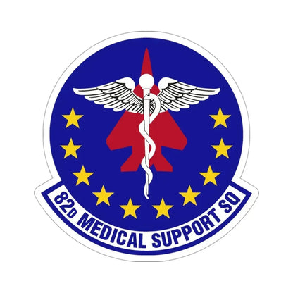 82d Medical Support Squadron (U.S. Air Force) STICKER Vinyl Die-Cut Decal - The Sticker Space