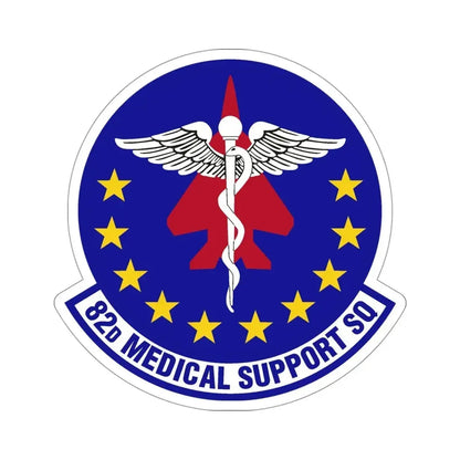 82d Medical Support Squadron (U.S. Air Force) STICKER Vinyl Die-Cut Decal - The Sticker Space
