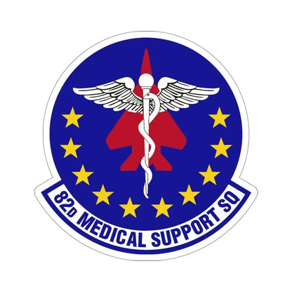 82d Medical Support Squadron (U.S. Air Force) STICKER Vinyl Die-Cut Decal - The Sticker Space