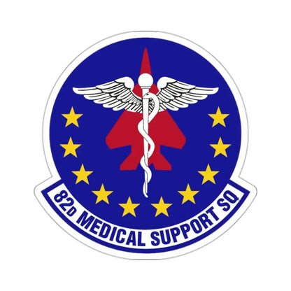 82d Medical Support Squadron (U.S. Air Force) STICKER Vinyl Kiss-Cut Decal - The Sticker Space