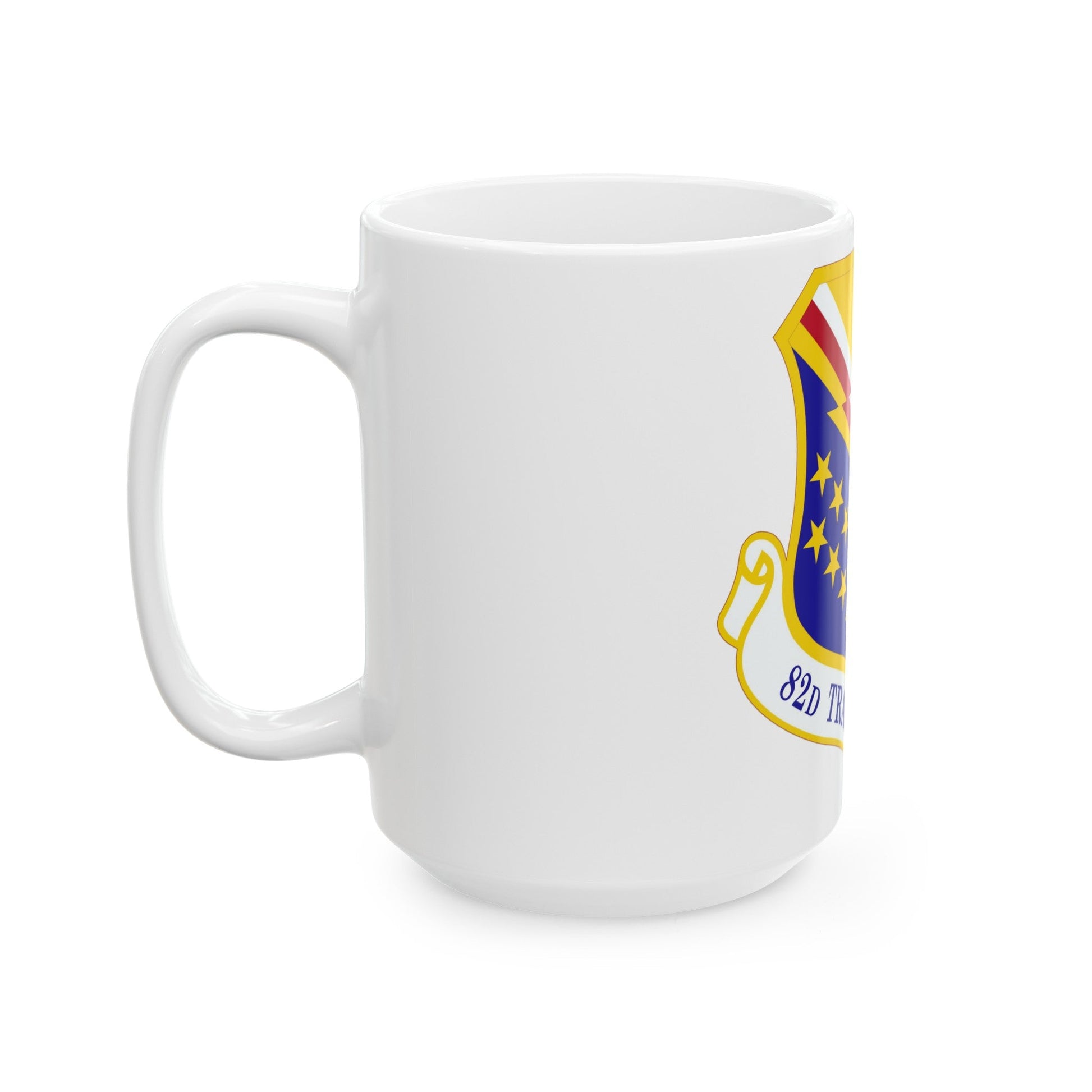 82d Training Group (U.S. Air Force) White Coffee Mug-The Sticker Space