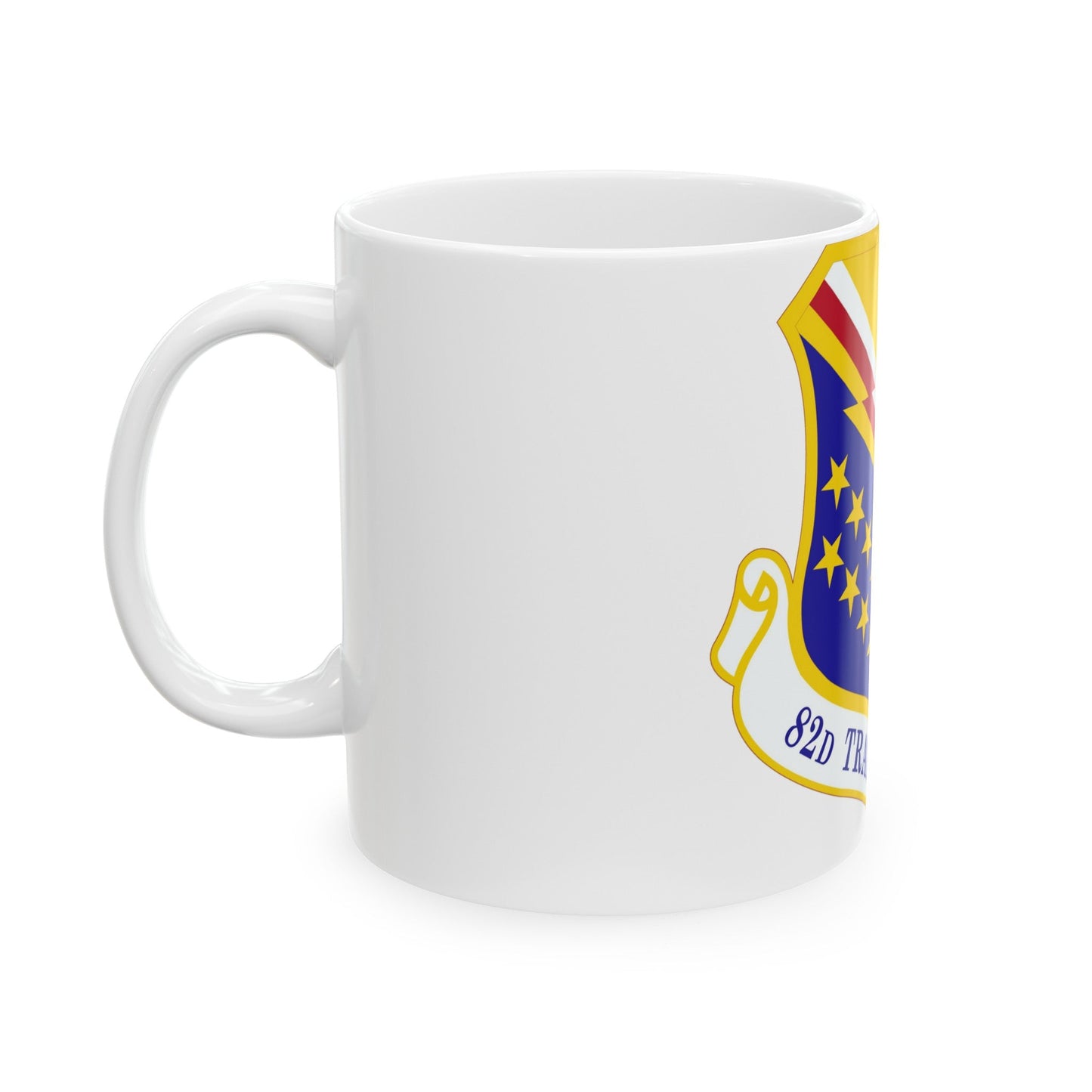 82d Training Group (U.S. Air Force) White Coffee Mug-The Sticker Space