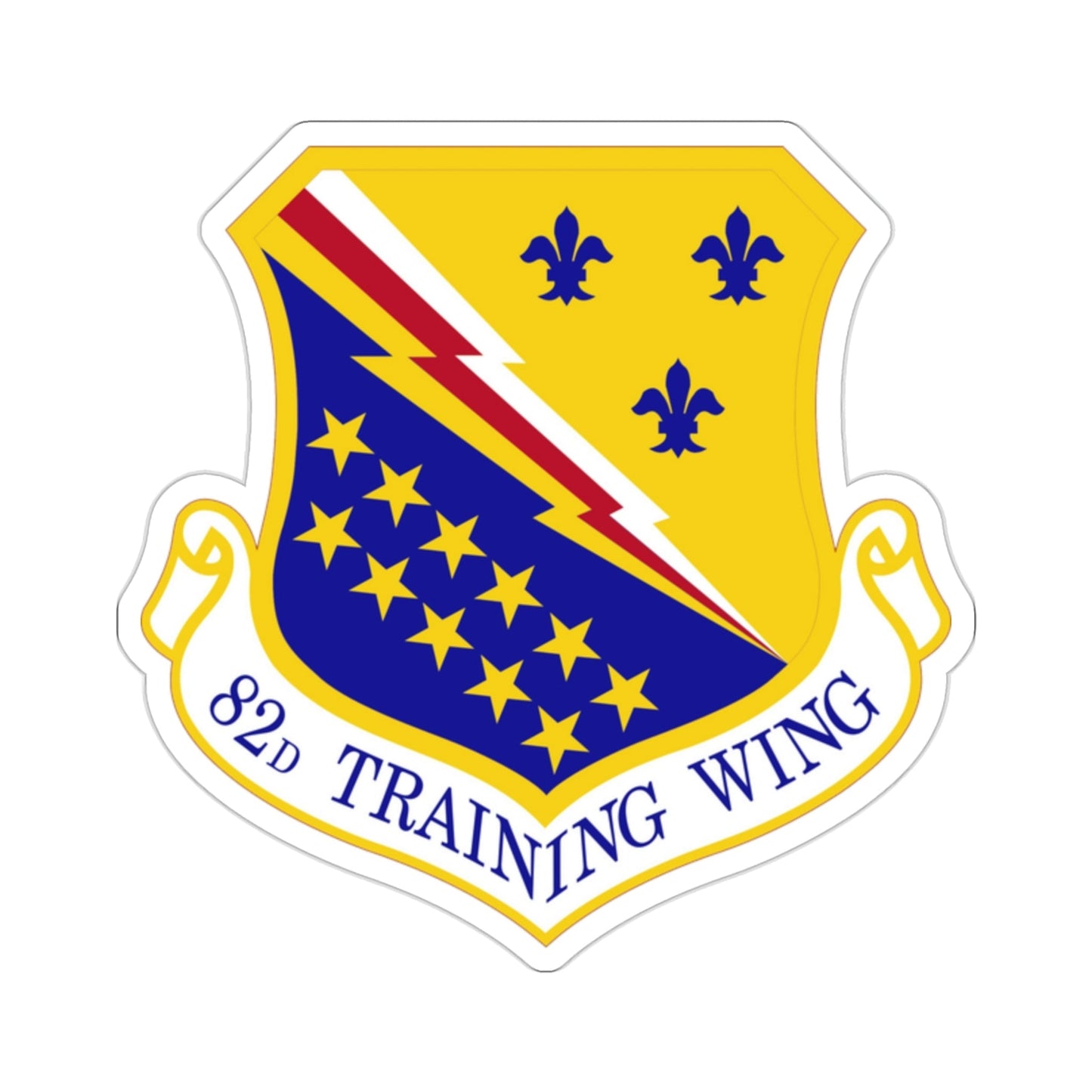 82d Training Wing (U.S. Air Force) STICKER Vinyl Die-Cut Decal-2 Inch-The Sticker Space