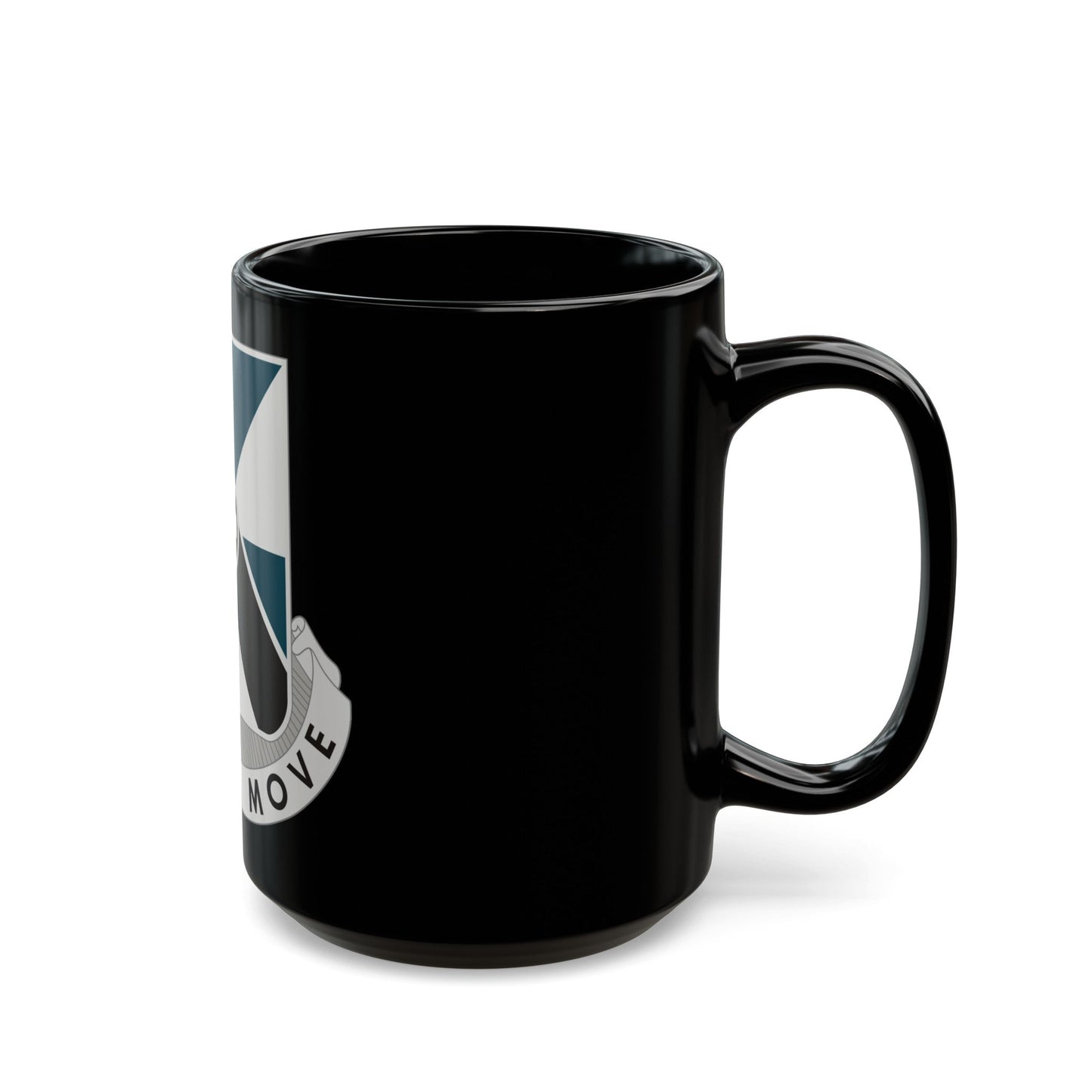 83 Aviation Battalion (U.S. Army) Black Coffee Mug-The Sticker Space