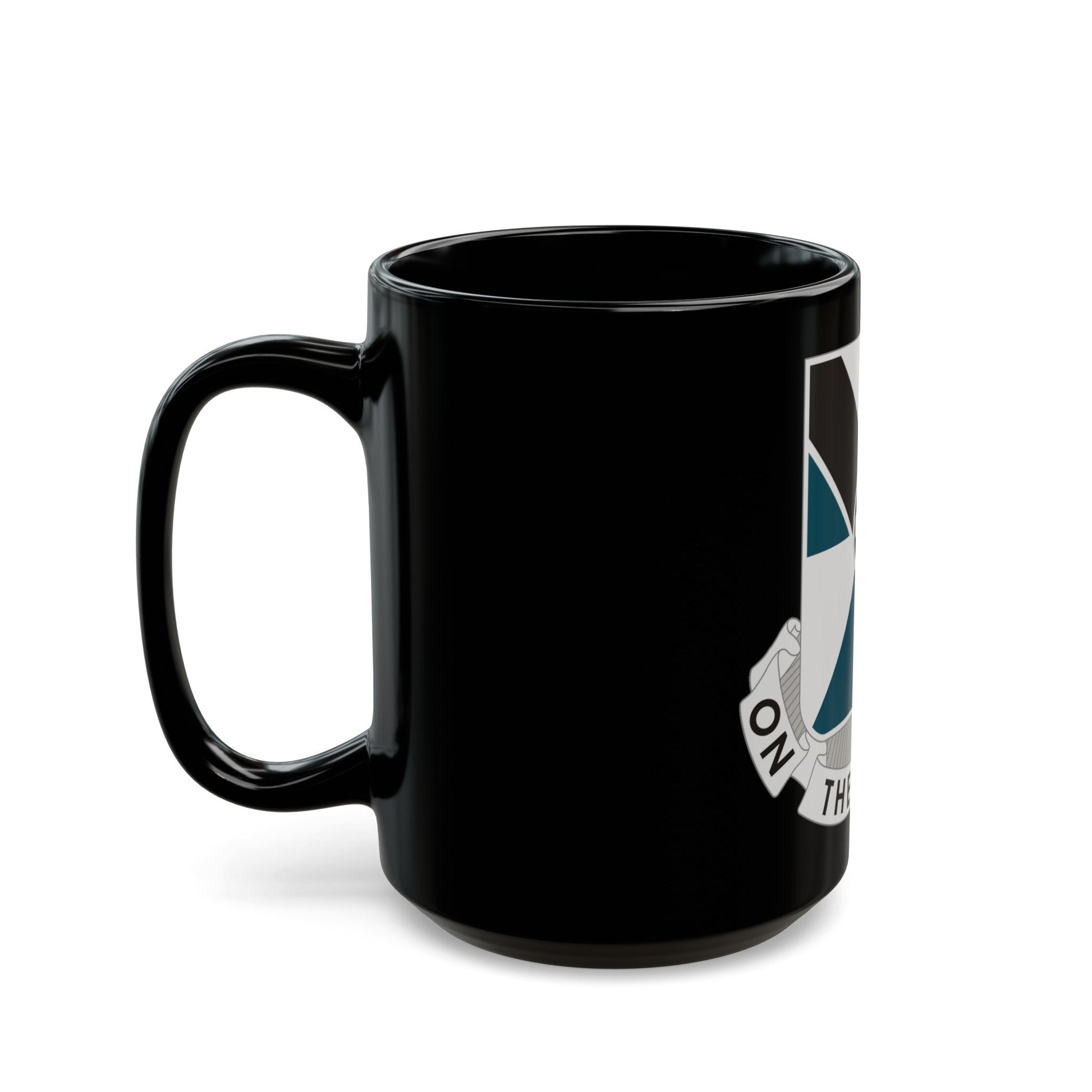 83 Aviation Battalion (U.S. Army) Black Coffee Mug-The Sticker Space