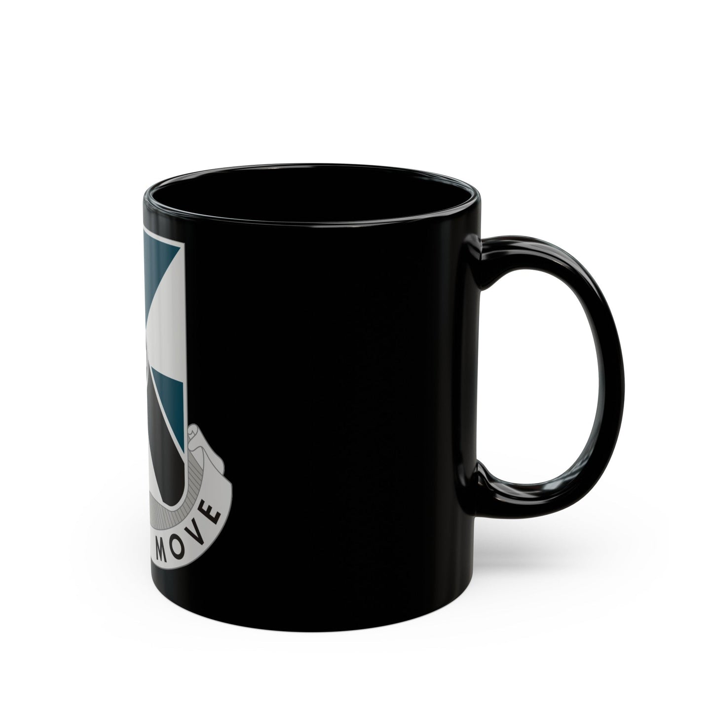 83 Aviation Battalion (U.S. Army) Black Coffee Mug-The Sticker Space