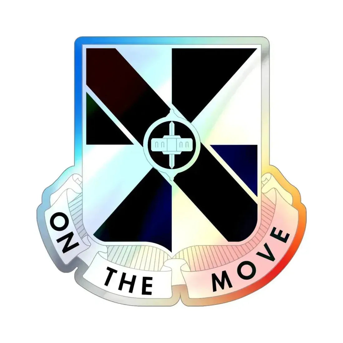 83 Aviation Battalion (U.S. Army) Holographic STICKER Die-Cut Vinyl Decal 4 Inch Holographic - The Sticker Space