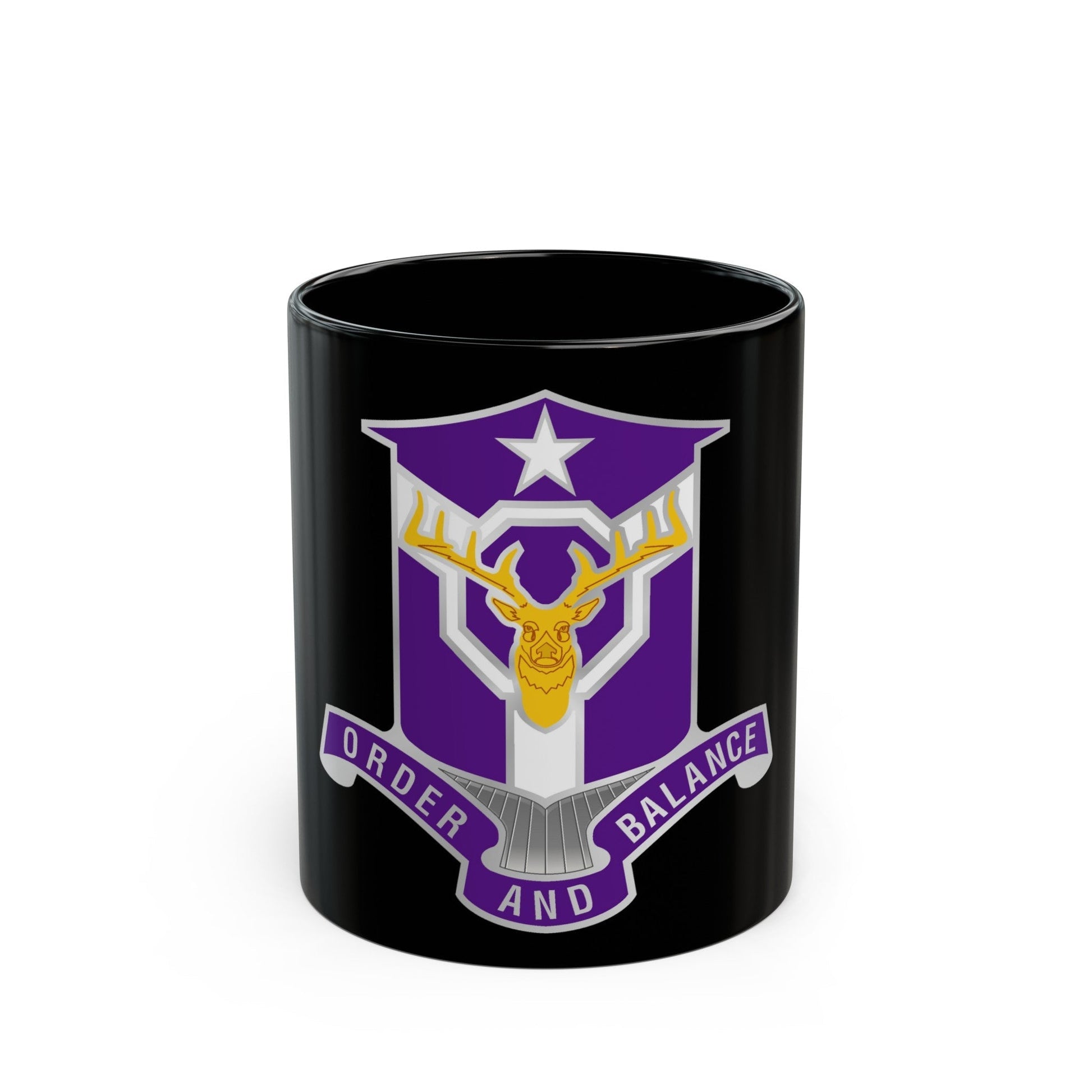 83 Civil Affairs Battalion (U.S. Army) Black Coffee Mug-11oz-The Sticker Space