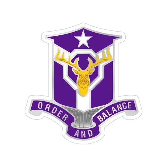 83 Civil Affairs Battalion (U.S. Army) Transparent STICKER Die-Cut Vinyl Decal 6 Inch - The Sticker Space